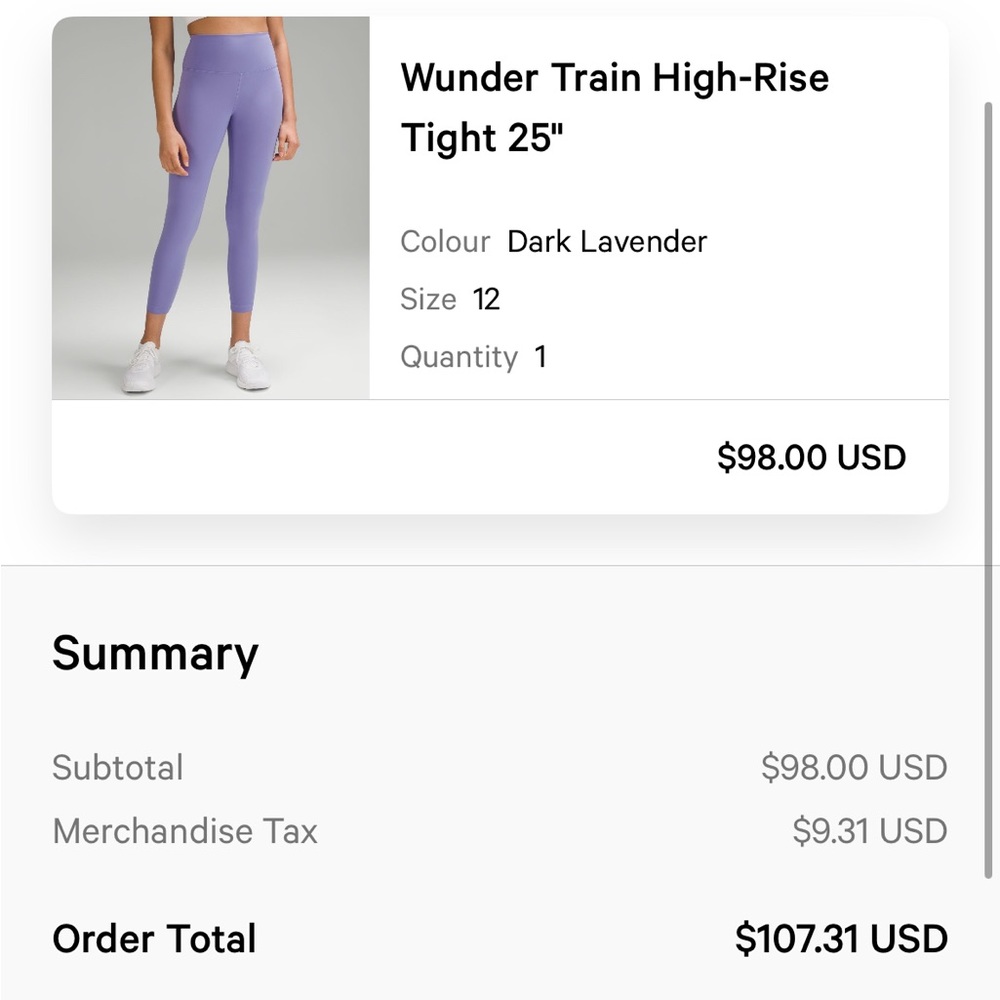 Lululemon leggings